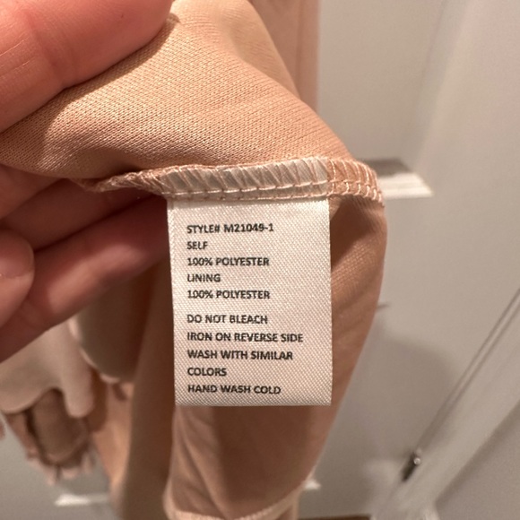 Waverly wrap dress dusty blush - Picture 7 of 8